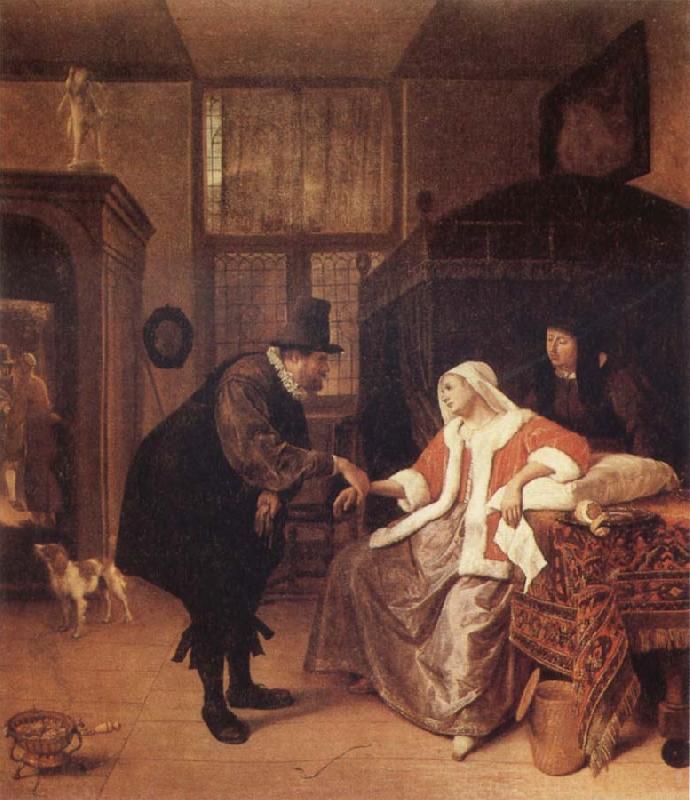 Jan Steen The Lovesick Woman